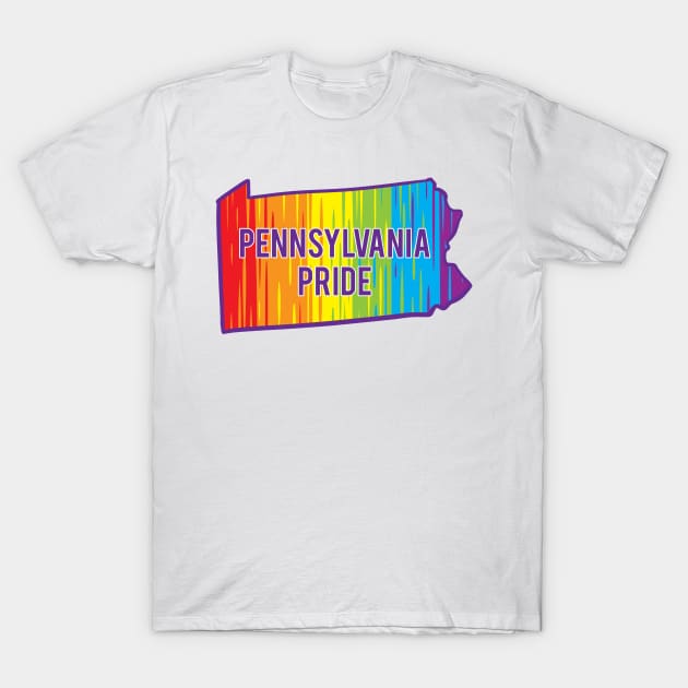 Pennsylvania Pride T-Shirt by Manfish Inc.